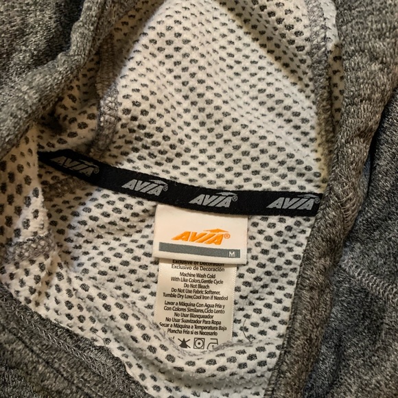 Gray Avia Sports Hoodie - Picture 2 of 2